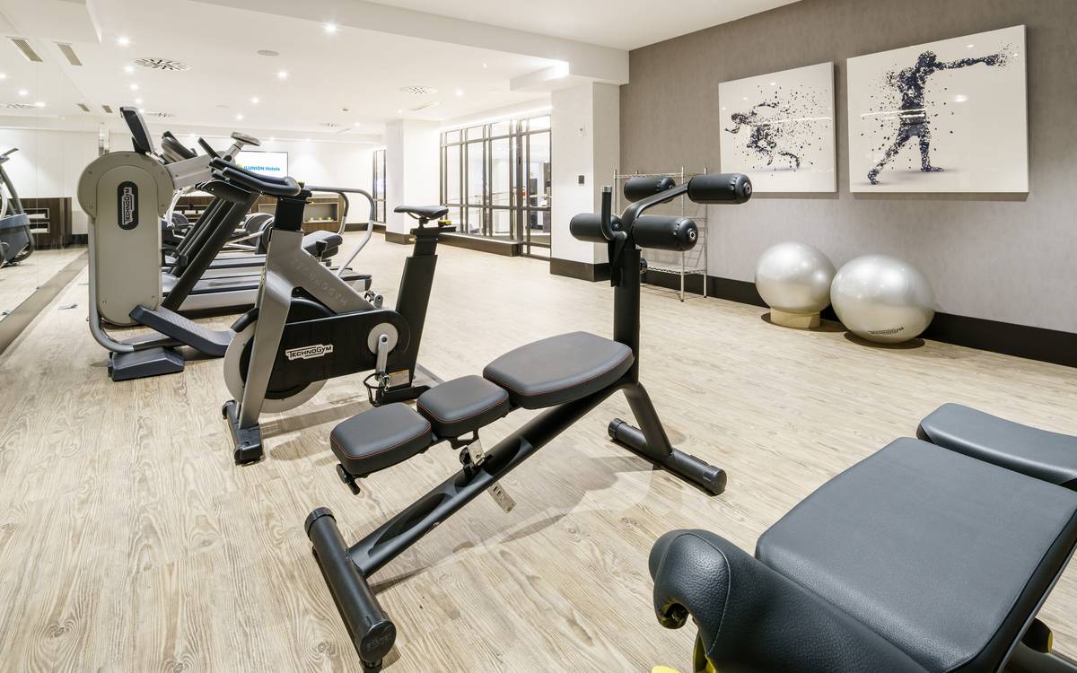 Zona fitness hotel ilunion bilbao Zona fitness hotel ilunion bilbao